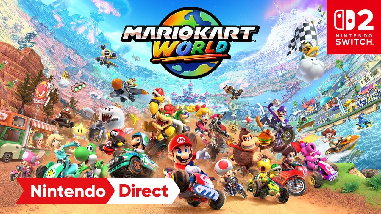 『マリオカート ワールド』本日発売! シリーズ初の最大24人の対戦を実現