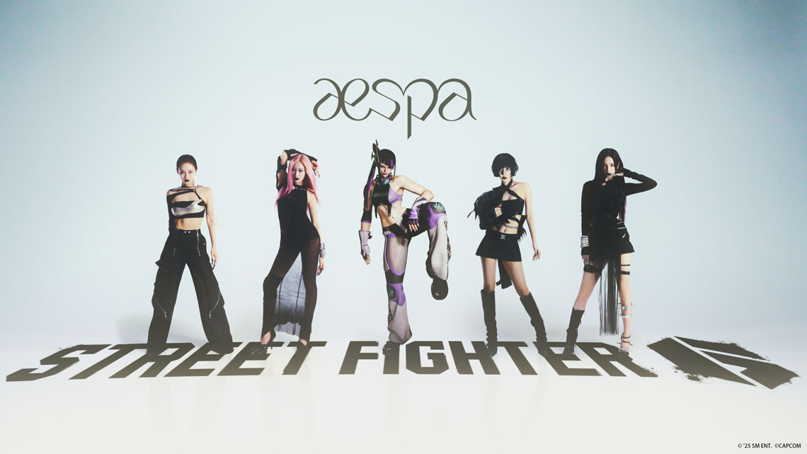 『ストリートファイター6』× aespa コラボ開始!ジュリの特別コスチューム7月4日発売、naevisが実況に参加