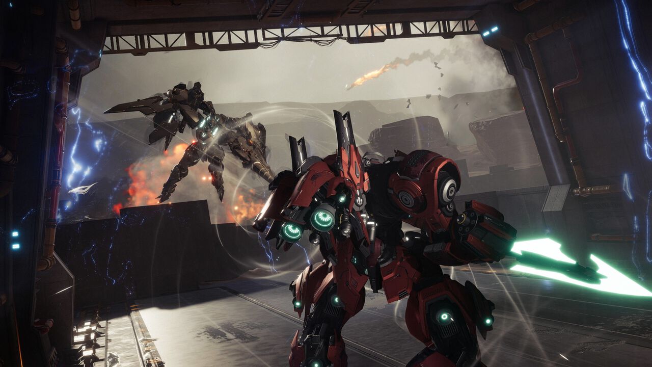 Mecha BREAK ゲームプレイ画面